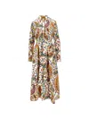 Etro Belted Paisley-print Cotton-voile Midi Shirt Dress In Multi