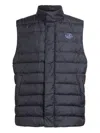 Etro Paisley-pattern Padded Gilet In Blue
