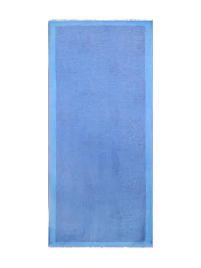 Etro Paisley-pattern Scarf In Blue