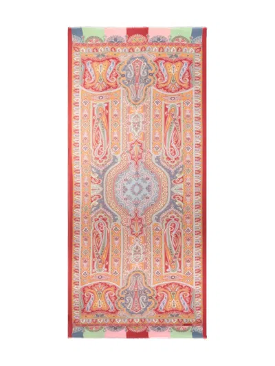 Etro Paisley-pattern Scarf In Multi