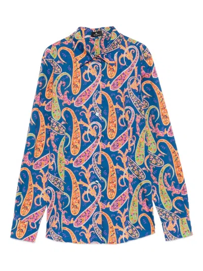 ETRO PAISLEY PATTERN SHIRT