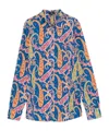 Etro Paisley-pattern Shirt In Blue