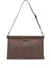 Etro Mini Arnica Paisley-patterned Shoulder Bag In Brown