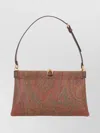 Etro Paisley Pattern Shoulder Bag With Adjustable Strap