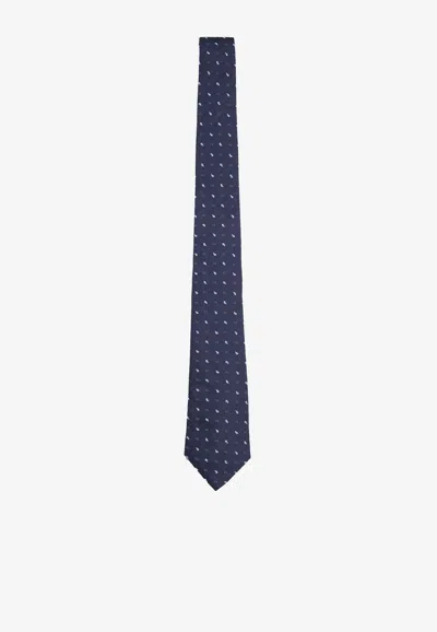 Etro Paisley Pattern Silk Tie