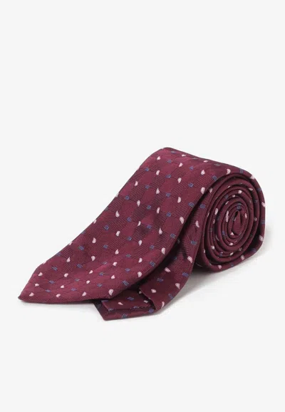 Etro Paisley Pattern Silk Tie