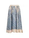 Etro Paisley-pattern Skirt In Neutral