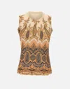 Etro Paisley Patterned Cardigan In Multi