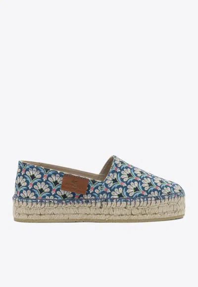 ETRO PAISLEY PATTERNED ESPADRILLES