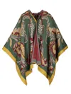 Etro Cape With Pasly Motif Scarves And Foulards Multicolor In Multi