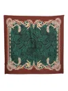 Etro Paisley-patterned Scarf In Green