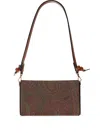 Etro Printed Fabric Arnica Shoulder Bag In Multi
