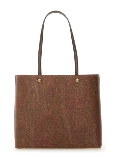 Etro Paisley Patterned Structured Bag