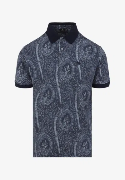 ETRO PAISLEY POLO T-SHIRT