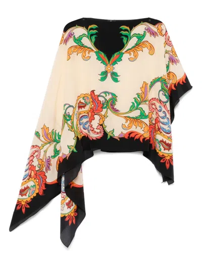 ETRO PAISLEY PONCHO