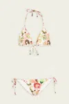 Etro Paisley-print Bikini Set In Multicolor