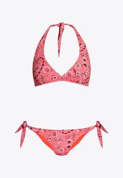 ETRO PAISLEY-PRINT BIKINI SET