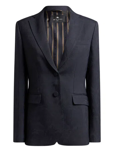 ETRO PAISLEY PRINT BLAZER