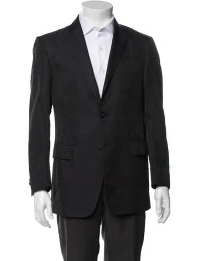 Pre-owned Etro Paisley Print Blazer In Blue