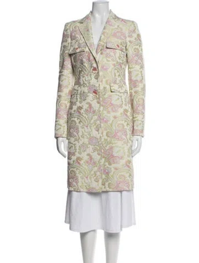 Pre-owned Etro Paisley Print Blazer In Multicolor