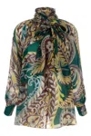 Etro Paisley Print Blouse Shirt And Blouse Multicolor In Multi