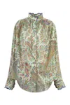 Etro Paisley Print Blouse In Multicolor