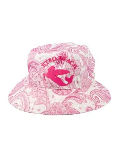 Pre-owned Etro Paisley Print Bucket Hat W/tags In Multi