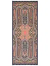 Etro Paisley-print Cashmere-blend Scarf In Blue