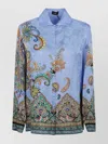 Etro All-over Signature Print Long-sleeved Shirt