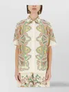 Etro Paisley Pattern Shirt With Floral Accents