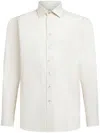 Etro Long-sleeve Cotton Shirt In White
