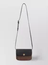 Etro Paisley Print Crossbody Bag With Leather Accents