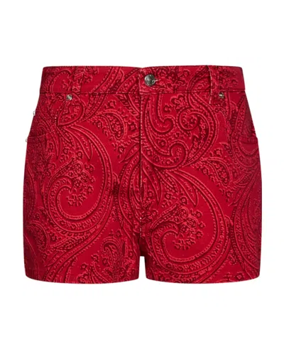 ETRO ETRO PAISLEY PRINT SHORTS