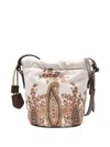 Etro Paisley-print Drawstring Shoulder Bag