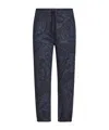 Etro Paisley Print Drawstring Track Pants In Black