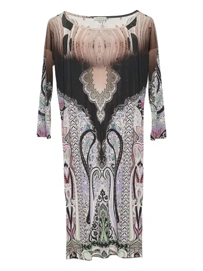 Pre-owned Etro Paisley-print Dress