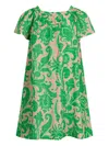 Etro Paisley-print Dress In Green