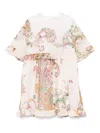 Etro Paisley-print Dress In Neutrals
