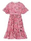 Etro Paisley-print Dress In Pink