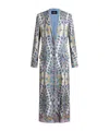Etro Paisley Print Duster Coat In Multicolor