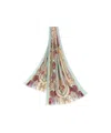 Etro Paisley-print Frayed-edge Cashmere-blend Scarf In Nude