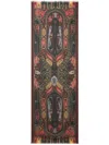 Etro Paisley-print Fringed-edge Scarf In Black