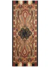 Etro Paisley-print Fringed-edge Scarf In Brown