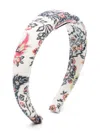 Etro Paisley-print Hair Band In Neutrals
