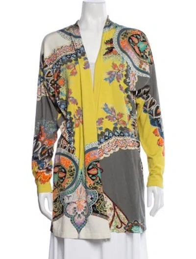 Pre-owned Etro Paisley Print Jacket In Multi
