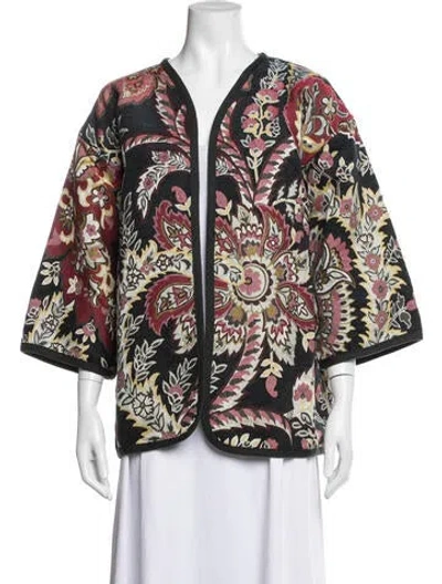 Pre-owned Etro Paisley Print Jacket In Multicolor