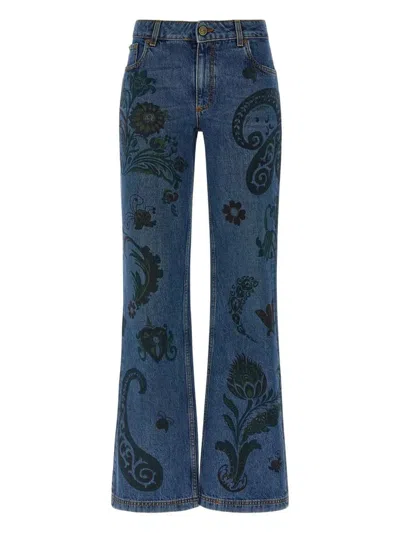 ETRO ETRO PAISLEY PRINT JEANS