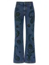 Etro Paisley Print Jeans In Multi