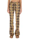 Etro Paisley High-rise Flared Jeans In Multicolour