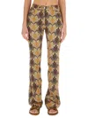 Etro Paisley High-rise Flared Jeans In Multicolour
